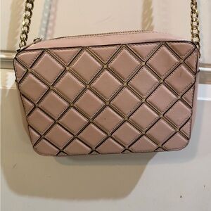 Michael Kors Quilted Blush Crossbody Purse